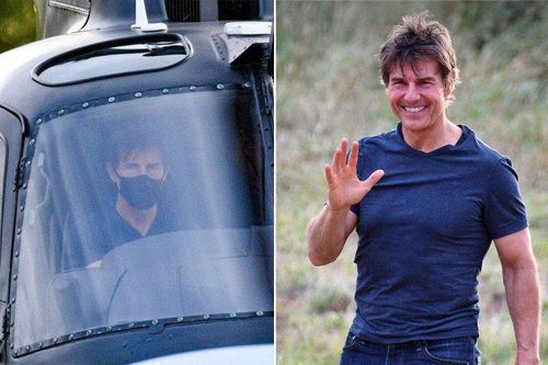 Tom Cruise lái trực thăng trong 'Nhiệm vụ bất khả thi 8'