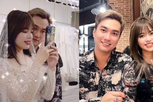 'Thượng úy Nam' Phạm Anh Tuấn đưa bạn gái kém 11 tuổi đi thử váy cưới