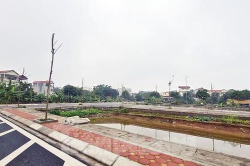 Cận cảnh khu đất đấu giá nhiều sai phạm ở Hà Nội