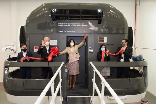 Airbus có thêm thiết bị mô phỏng buồng lái máy bay cỡ lớn A350 tại Châu Á