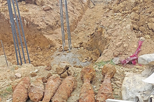 Tiếp nhận, xử lý an toàn nhiều vật liệu nổ
