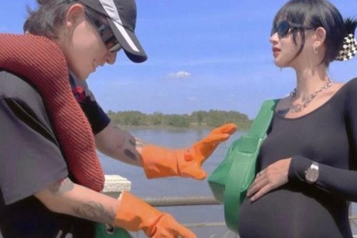 Bạn gái Decao lần đầu công khai hình ảnh bầu bí, tiết lộ phản ứng của bạn trai lúc biết tin 'lên chức' bố