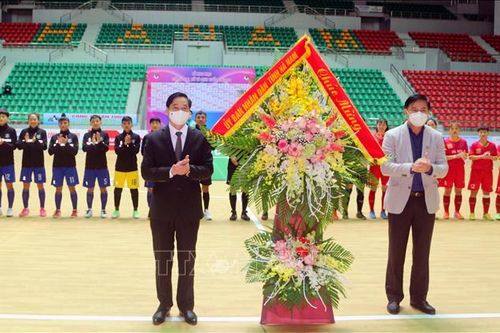 Khai mạc Giải Futsal nữ vô địch quốc gia năm 2022