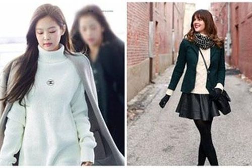 Chân váy mix quần legging vừa tôn dáng vừa xinh xắn như Jennie
