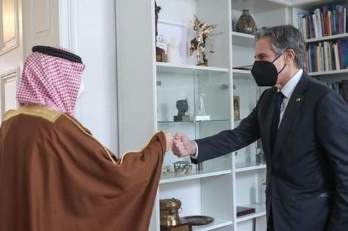 Ngoại trưởng Mỹ gặp người đồng cấp Saudi Arabia