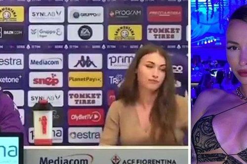 Sao Fiorentina bị hút hồn bởi người đẹp truyền thông