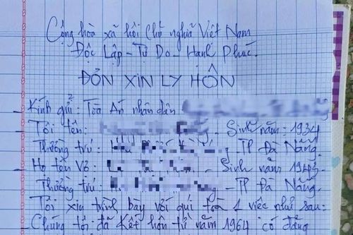 Cụ ông 88 tuổi viết đơn ly hôn với người đầu ấp tay gối sau 60 năm chung sống vì lý do 'siêu dễ thương'