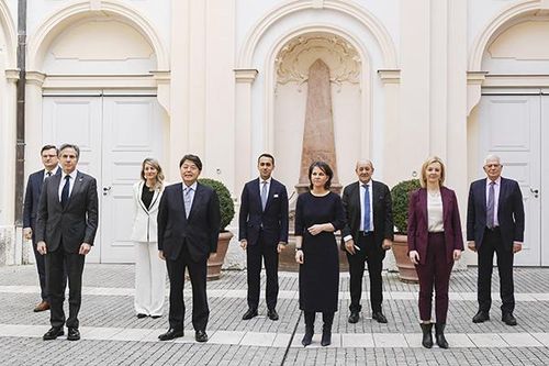 G7 ra tuyên bố chung về vấn đề Nga - Ukraine
