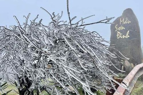 Du khách đua nhau lên đỉnh Mẫu Sơn - Lạng Sơn chiêm ngưỡng băng tuyết, khách sạn, nhà nghỉ chật kín phòng
