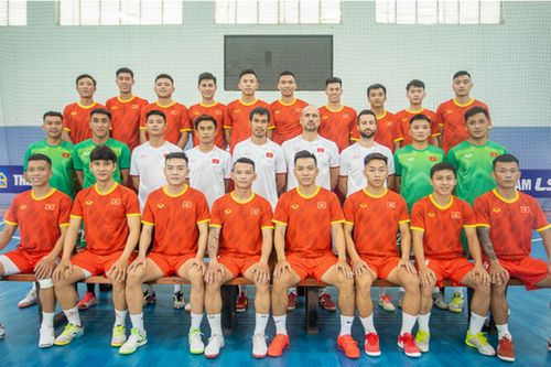 22 cầu thủ được triệu tập vào đội tuyển futsal Việt Nam chuẩn bị cho giải Đông Nam Á và châu Á 2022