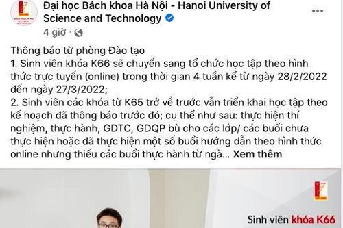 Thêm nhiều trường đại học chuyển học online vì dịch COVID-19