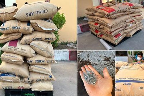 Nam công nhân tự thú sau khi trộm 4 tấn hạt nhựa của công ty