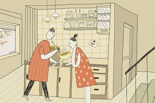 Căn bếp nhiều tình yêu của chồng tôi