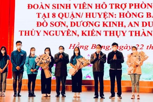 Hải Phòng huy động thêm gần 1.000 sinh viên hỗ trợ phòng, chống dịch