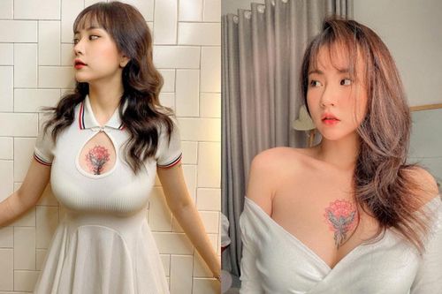Lộ hình xăm chất, gái xinh trường Văn Lang làm netizen 'đứng hình'