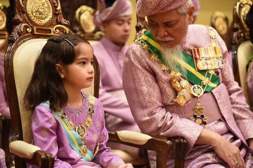 Tiểu công chúa Malaysia xinh như búp bê 'đốn tim' dân mạng