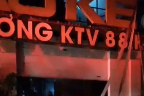 Cháy quán karaoke, 2 vợ chồng tử vong