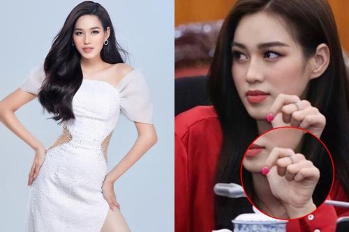 Nhan sắc miễn bàn nhưng Hoa hậu Đỗ Thị Hà lại hay mất điểm vì bộ móng lem nhem