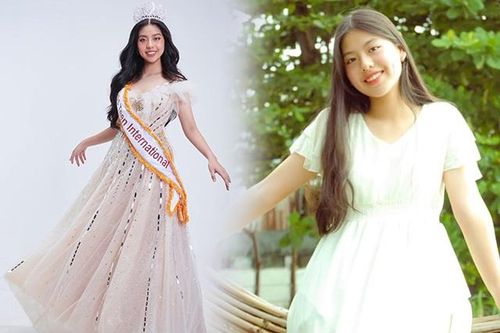 Thêm một Hoa hậu nhí đăng quang Hoa hậu: Tuổi 16 trong trẻo như nàng thơ, tóc dài như suối