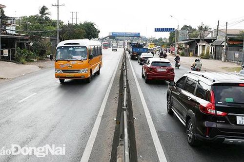 Thống nhất mở dải phân cách trước Trạm thu phí BOT đường tránh TP.Biên Hòa