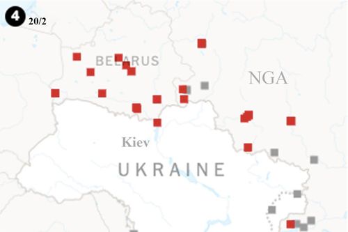 Quân đội Nga đang áp sát Ukraine như thế nào?