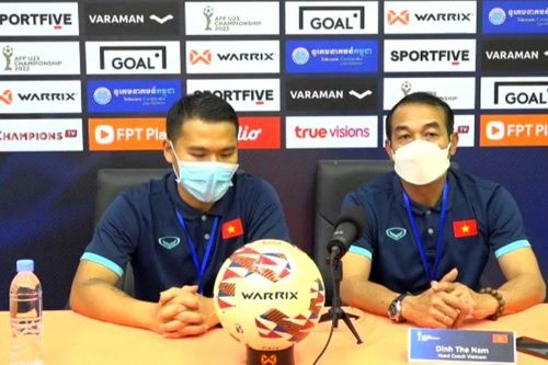 U23 Việt Nam đã thể hiện tinh thần quả cảm dù thiếu người