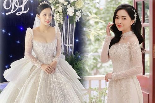 Cuộc đua váy cưới 'tiền tạ tiền tấn' của vợ cầu thủ Việt: Có người chơi lớn chi cả tỷ