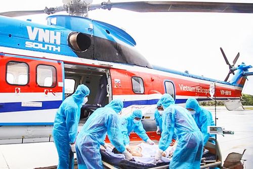 Dùng máy bay đưa bệnh nhân từ Trường Sa vào đất liền chữa trị