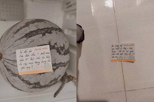Chàng trai dán giấy khắp nhà bạn gái trước khi đi công tác, nội dung gây bão MXH