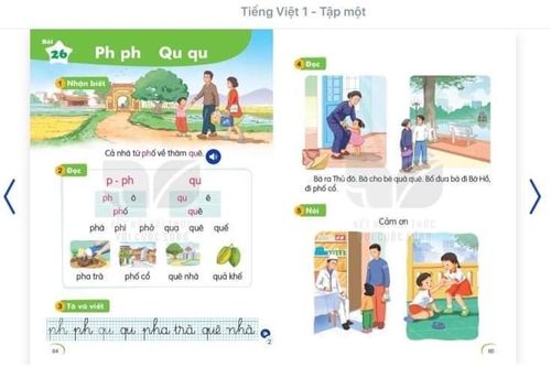 SGK Tiếng Việt lớp 1 có dạy hay không dạy chứ 'P'?