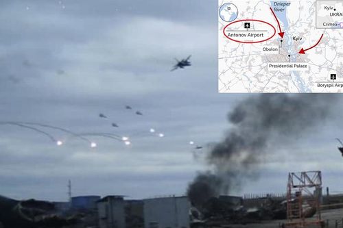 Ukraine lâm nguy: Nga tung 200 trực thăng, nhảy dù chiếm sân bay Antonov, đổ quân đánh Kiev
