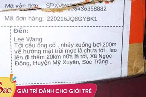Shipper muốn bỏ nghề khi 'thượng đế' ghi địa chỉ mà như thách đố