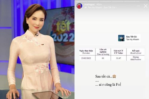 Tưởng bất tử 'MC đẹp nhất VTV' thông báo: 'Ai rồi cũng F0...'
