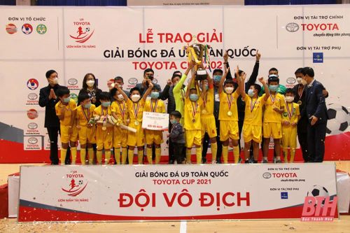 Sông Lam Nghệ An vô địch Giải Bóng đá U9 toàn quốc