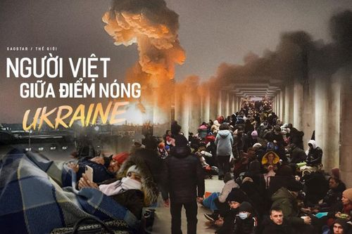 Cuộc sống tạm trú ẩn dưới hầm, ga tàu điện ngầm của người Việt tại Ukraine