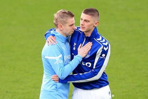 Vì sao các cầu thủ Ukraine khóc trong trận Man City - Everton?