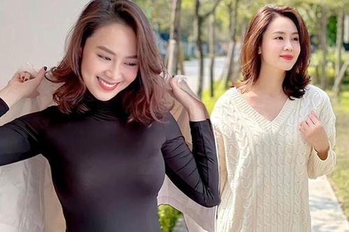 Diện set đồ len giống đồ ngủ, Hồng Diễm vẫn chiếm lượng fan khủng
