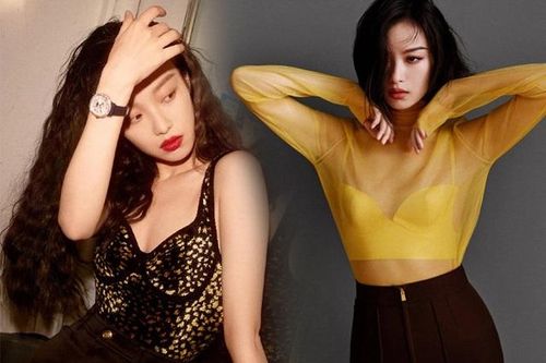 Style tôn vẻ gợi cảm cho nữ minh tinh Cbiz