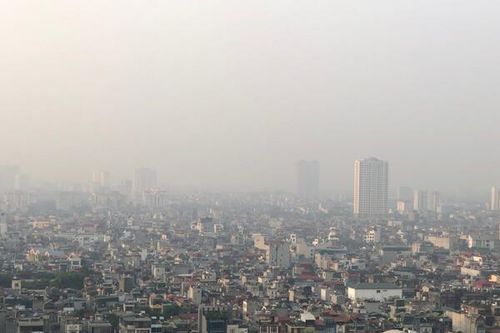 Không khí miền Bắc ô nhiễm nặng