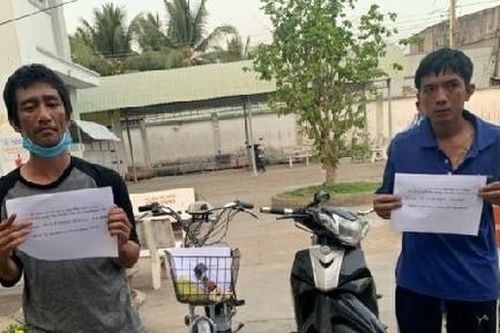 Công an xã bắt nhanh 2 đối tượng trộm tài sản của người dân