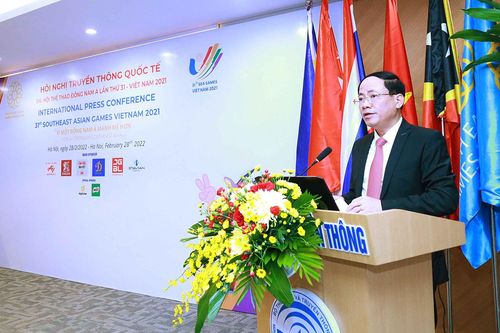 100 phóng viên trong nước và quốc tế dự Hội nghị truyền thông quốc tế SEA Games 31