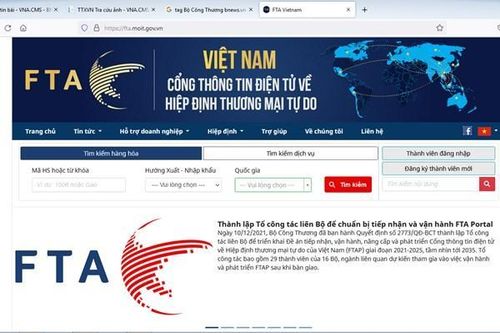 Thành lập Tổ công tác liên Bộ chuẩn bị vận hành Cổng FTAP