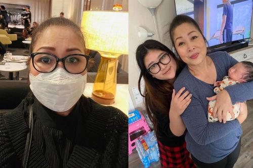 Đang ở Mỹ chăm cháu ngoại, Hồng Vân bất ngờ thông báo sắp quay về Việt Nam với lý do bất ngờ