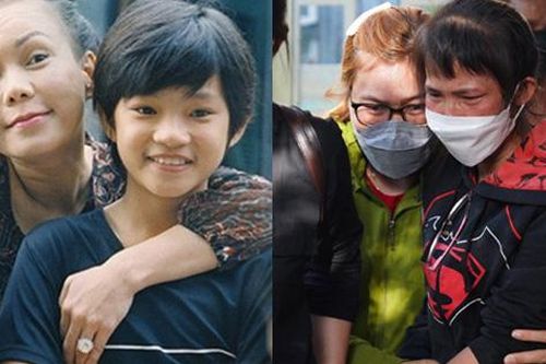 Thương tâm hình ảnh mẹ Bảo Bảo 'Gạo nếp gạo tẻ' trong tang lễ con trai: Gục khóc gọi tên con