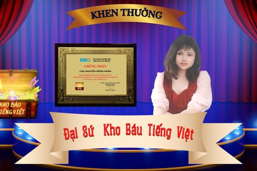 Đại sứ kho báu tiếng Việt -Nguyễn Hồng Ngân sau chung kết cuộc thi sáng tác thơ ca đánh thức giá trị tiếng Việt