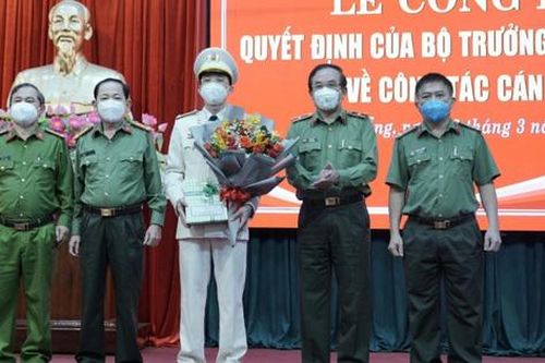 Điều động, bổ nhiệm nhân sự lãnh đạo Cục A03, Công an thành phố Đà Nẵng