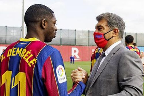 Laporta muốn giữ chân Dembele