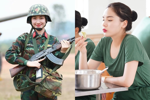 Soi gương mặt ít son phấn của sao Việt khi nhập ngũ: Kỳ Duyên xứng danh hoa hậu