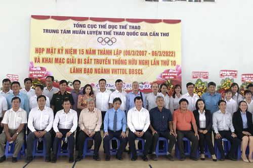 Trung tâm HLTT Quốc gia Cần Thơ kỷ niệm 15 năm thành lập