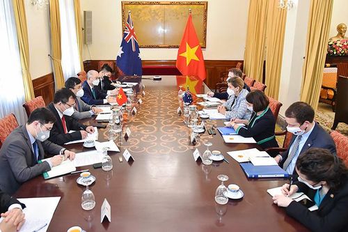 Thúc đẩy quan hệ Đối tác chiến lược Việt Nam-Australia trên tất cả các trụ cột hợp tác